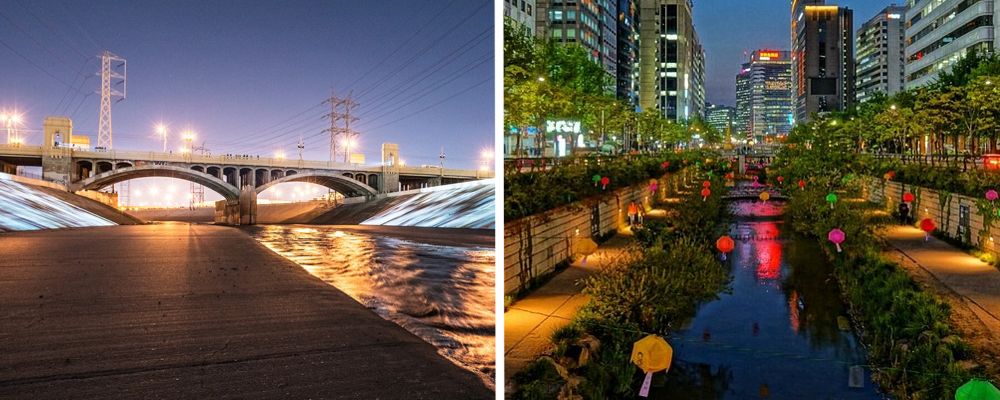 LA River vs Seoul’s Cheonggyecheon/Han River: How Urban Waterways Are Reshaping Cities